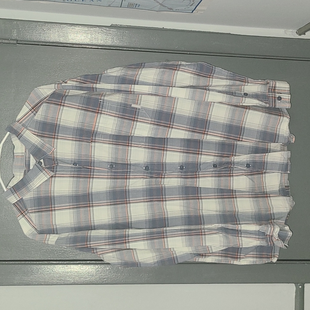 Mens COLUMBIA long sleeve button down collared shirt XXL